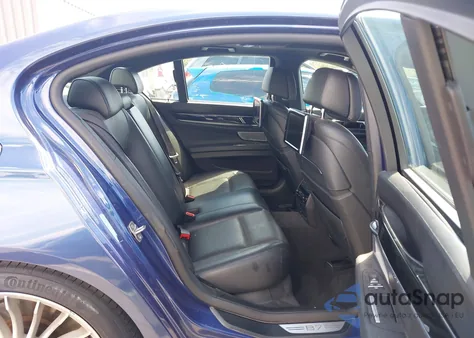 2014 BMW 750I из США, поврежденный, VIN WBAYA8C55EDS15392